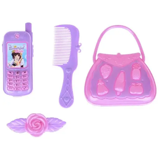 Игровой набор Сумочка с телефоном и расческой IE49D1