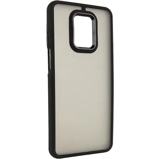 Чохол TPU+PC Lyon Frosted для Xiaomi Redmi Note 9s / Note 9 Pro / Note 9 Pro Max Black
