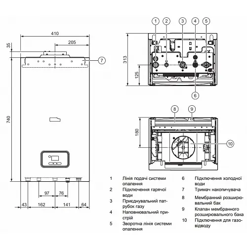Газовый котел Protherm Gepard 23 MOV (Гепард) - фото 6