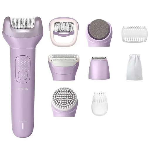 Епілятор Philips Series 9000 дисковий фіолетовий (BRE728/00) - фото 2