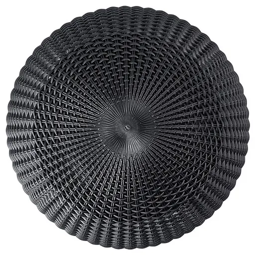 Горщик для рослин Keter Rattan Hanging Sphere з ланцюжками підвісний антрацит 8.6 л - фото 3