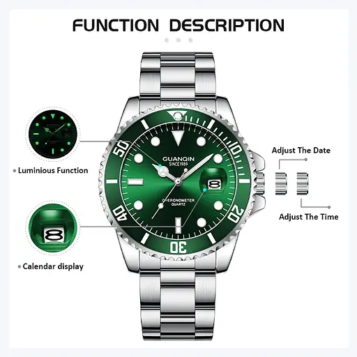 Годинник Guanquin Materhorn 5 Bar - фото 5