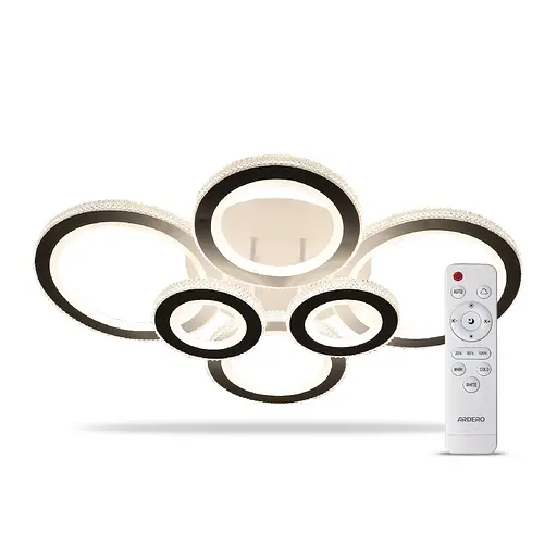 Светодиодная накладная люстра Ardero AL6166ARD VIVID 75Вт белый - фото 1