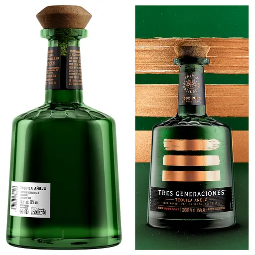 Текіла Tres Generaciones Anejo 38% 0.7л - фото 3