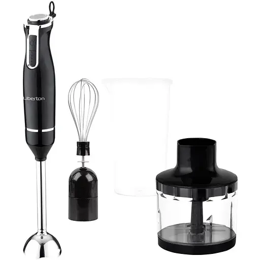 Блендер Liberton LHB-0303 Black, 800W, занурювальний