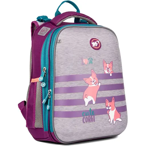 Рюкзак шкільний каркасний Yes H-12 Corgi