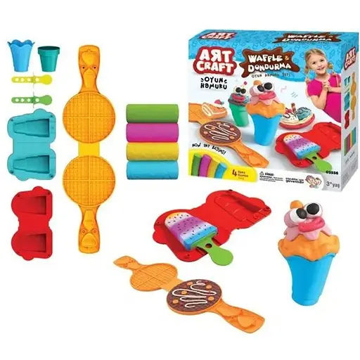 Набір для творчості з тіста Dede Art Craft Солодощі 200 г (3556)