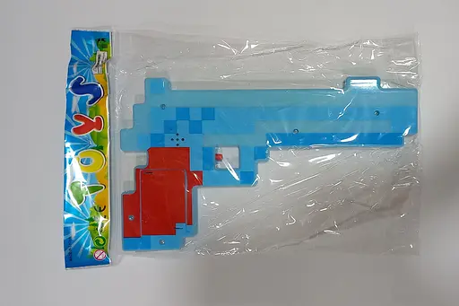 Пистолет 0223-1 звук, свет, на батарейках, в пакете (6974902260012) Голубой - фото 2