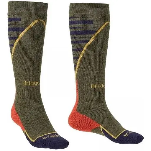 Носки Bridgedale Ski MW Plus Olive S (1053-710217.745.S)