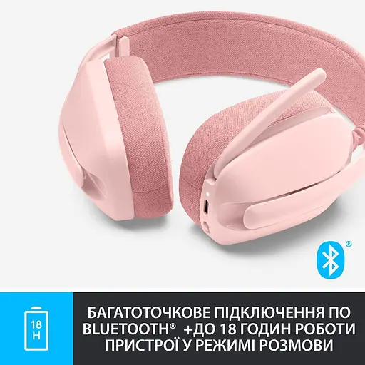 Гарнитура Logitech ZONE VIBE 100 Wireless Rose (981-001224) - фото 5