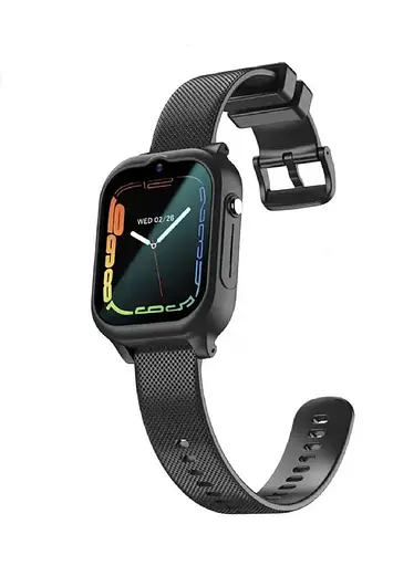 Дитячий смарт-годинник Lemfo K26 з GPS-відеодзвінком HD-камерою та 2 додатковими корпусами в комплекті Чорний - фото 5