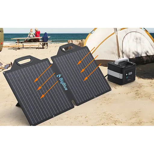 Портативная солнечная панель BIGblue B418 100W Solar panels - фото 5