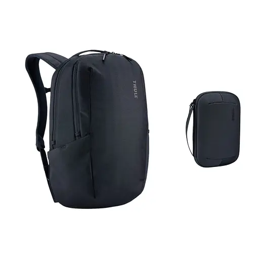 Комплект: Рюкзак Thule Subterra 2 Backpack 21L Dark Slate (TH 3205025) + Органайзер Thule Subterra 2 PowerShuttle Medium Dark Slate (TH 3205041)