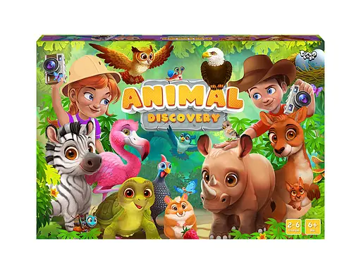 Настільна розважальна гра Animal Discovery, G-AD-01-01U