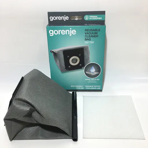 Мішок тканинний + фільтр для пилососу Gorenje VCK1300EA, VCK1400EA, VC1411B, VC1411CMBU, 570742 - фото 5