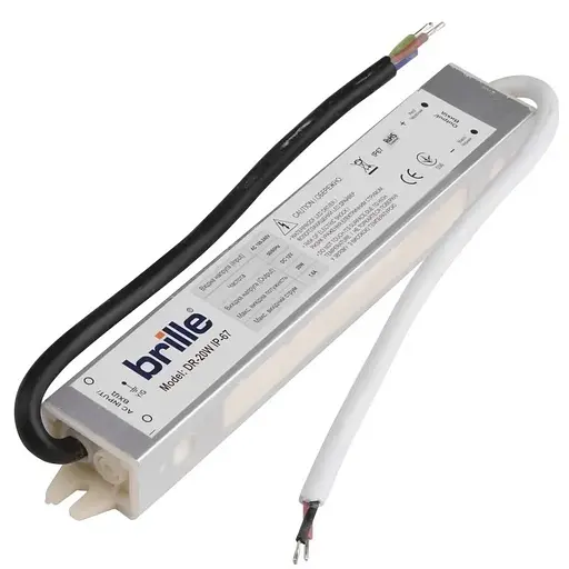 Блок питания Brille влагозащищенный LED dr-20W IP-67 AC 170-250V DC 12V
