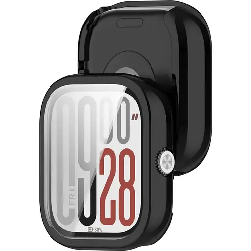 Чохол-накладка DK для Xiaomi Redmi Watch 5 Silicone Face Case (black) - фото 2