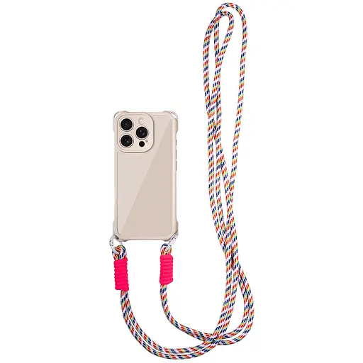 Чохол Epik TPU CrossBody with straps для Apple iPhone 13 Pro 6.1 Antique White