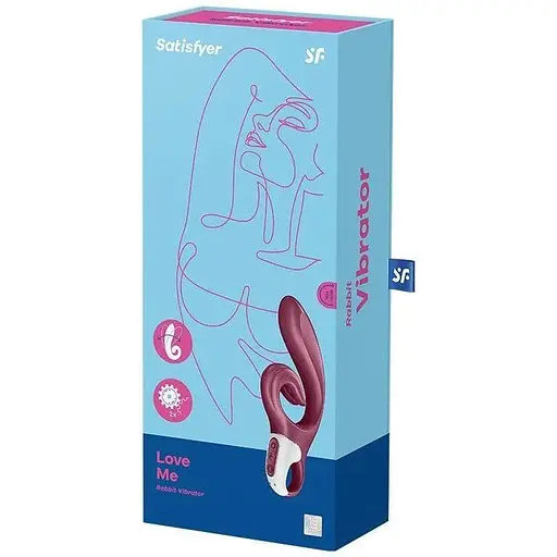 Вибратор-кролик Satisfyer Love Me Red Red - фото 7