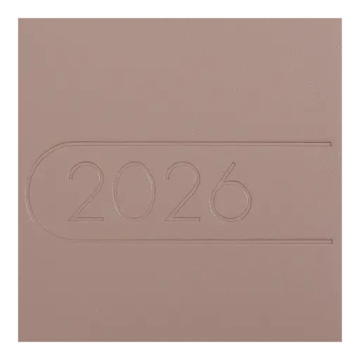 Щотижневик датований Buromax Light Morandi 2026 85 x 153 мм штучна шкіра какао (BM.2898-40) - фото 4