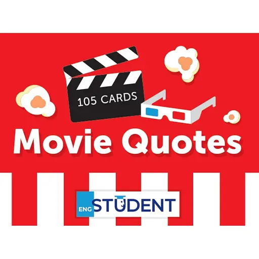 Карточки для изучения English Student Movie Quotes - фото 1