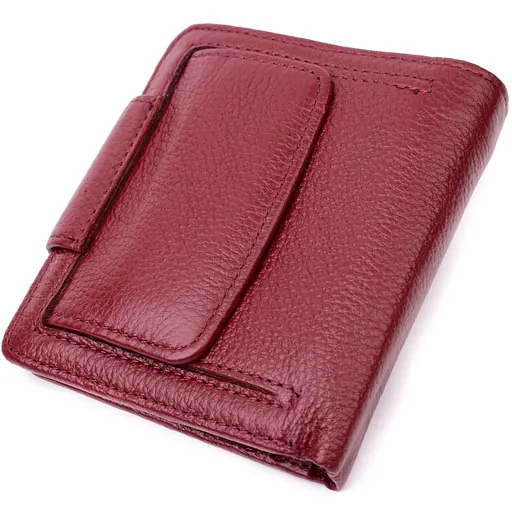 Кожаный женский кошелек ST Leather 9.5х11.2х1.5 см acs0028425 - фото 2