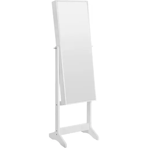 Підлогове дзеркало-шафа Leobert Insignia з підсвіткою білий