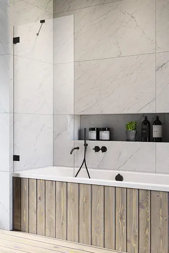 Шторка для ванни Radaway Essenza Pro PNJ 50 см Black 10101050-54-01 - фото 1