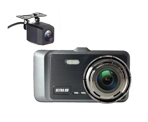 Автомобильный видеорегистратор X-19 Pro Wi-Fi 2K (2 камеры)