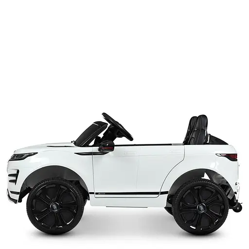 Електромобіль дитячий Джип M 4418EBLR-1 з двома моторами по 45W та дистанційним керуванням 2.4G білий - фото 2