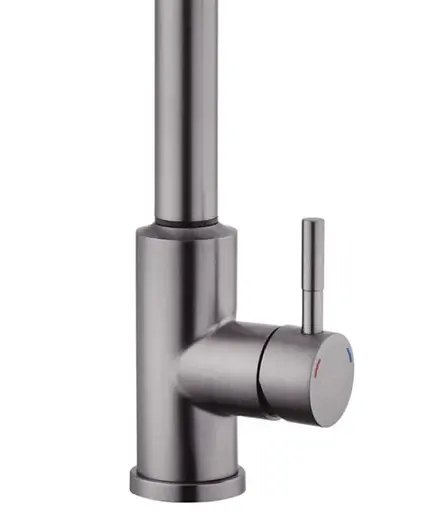 Змішувач для кухні з висувним виливом Kroner KRP Edelstahl Klassisch - PVD03916 сенсорний (CV032496) - фото 4