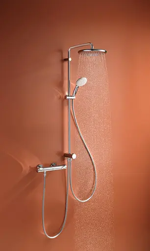 Душева система Grohe Flex Tempesta System з перемикачем настінного монтажу 250 26675001, Хром - фото 5