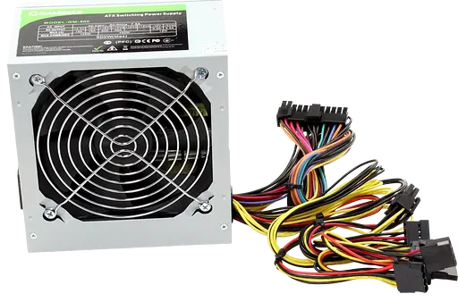 Блок питания GameMax GM-500 500W OEM 80+ (GM-500) Б/У - фото 2