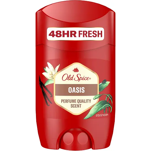 Набір Old Spice : твердий дезодорант Oasis 50 мл + гель для душу та шампунь 3 в 1 Captain 1 л - фото 2