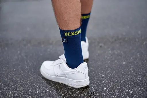 Носки DexShell Ultra Thin Crew NL водонепроницаемые L синие - фото 9
