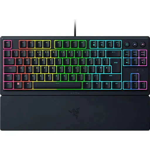 Клавиатура Razer Ornata V3 TKL Mecha-Membrane Switches USB Black (RZ03-04881800-R371) - фото 1