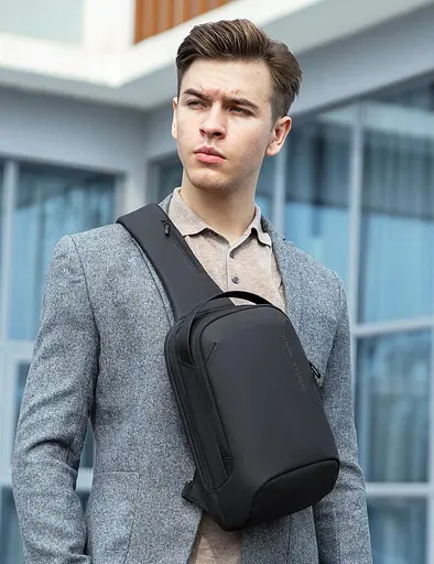 Сумка через плечо Mark Ryden 7918 7л для планшета до 7.9' и USB Black (17596) - фото 6