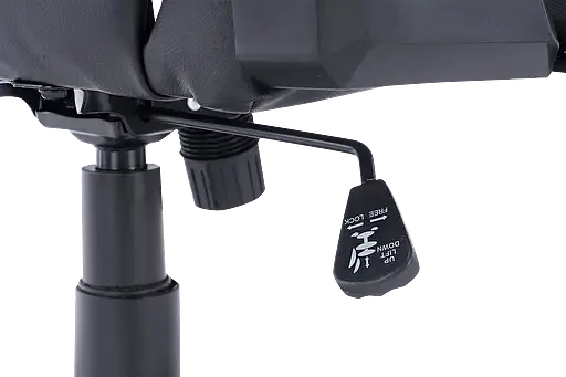 Геймерское кресло GT Racer черное с белым (X-2528 Black/White) - фото 13