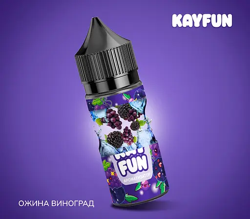 Набор компонентов для самозамеса солевой заправки Flavorlab Kayfun Ежевика Виноград 30 мл, 0-50 мг (18719) - фото 2