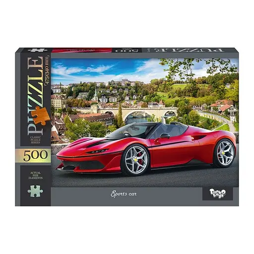 Пазл Sports car Danko Toys С500-14-12, 500 ел.