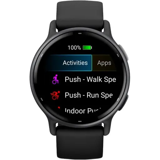Смарт-часы Garmin vivoactive 5 Slate Aluminum Bezel with Black Case and Silicone Band (010-02862-10) - фото 5