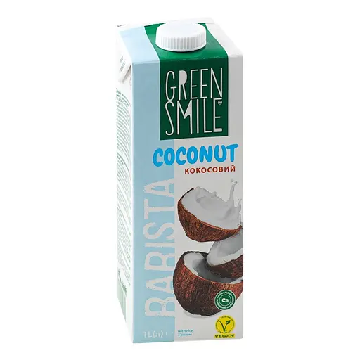 Напій рисово-кокосовий Green Smile Barista 3% ультрапастеризований збагачений кальцієм 1 л - фото 2