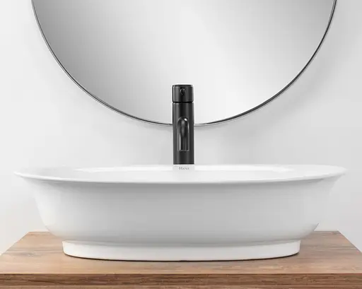 Умивальник Rea Roma накладний білий REA-U5600, Білий - фото 3