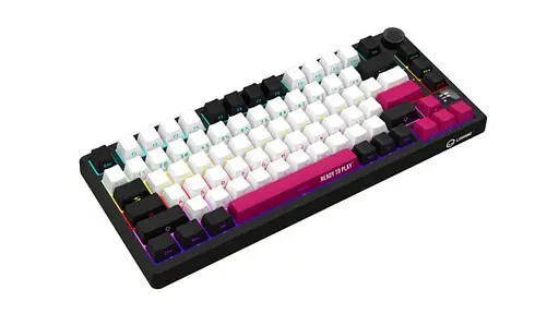 Клавиатура Lorgar KBP7075W Wireless Pro 75% Exploded Black Red EN/UA (LRG-KBP7075W-BK-US) - фото 3