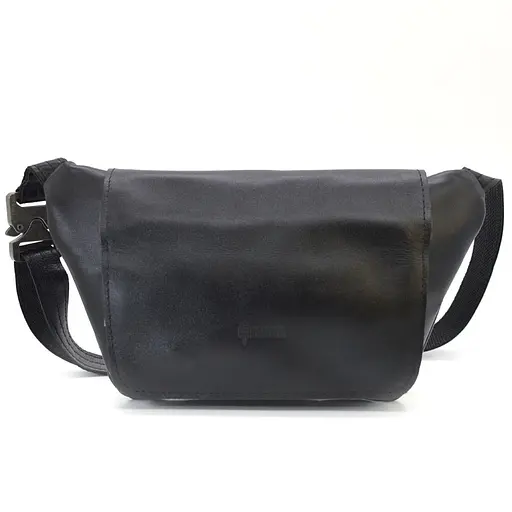 Кожаная мужская сумка на пояс TARWA 14х29х5 см sum0026002 - фото 6