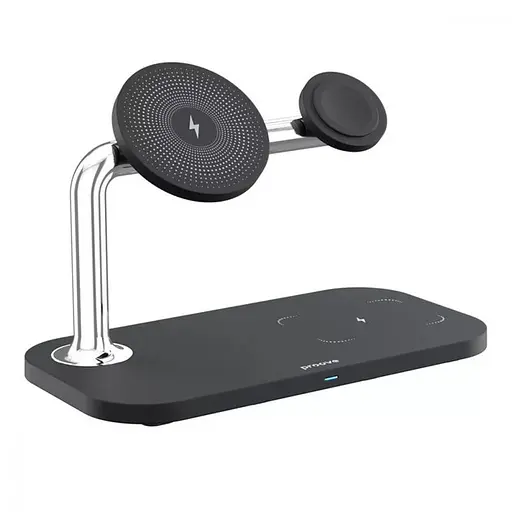 Бездротовий зарядний пристрій Proove Magnetic Field 3 in 1 (WSMF15010001) чорний - фото 4