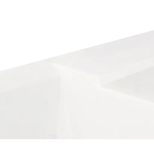 Кухонная мойка Lidz 790x495/230 WHI-01 (LIDZWHI01790495230), Белый - фото 6