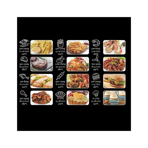 Аэрофритюрница DMS HF-7S XXL 1800 Вт - фото 4