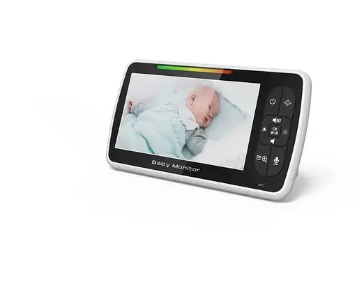 Радионяня Baby Monitor SM650 с видеонаблюдением, двухсторонней связью и ночным видением. - фото 3