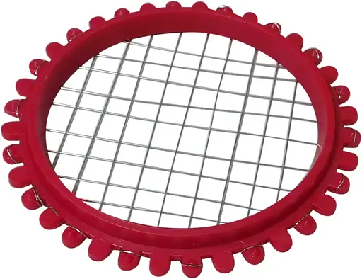 Овощерезка яйцерезка винегретница пластиковая для нарезки кубиками яиц и овощей Ø 9 см, Kitchette 83888 - фото 2